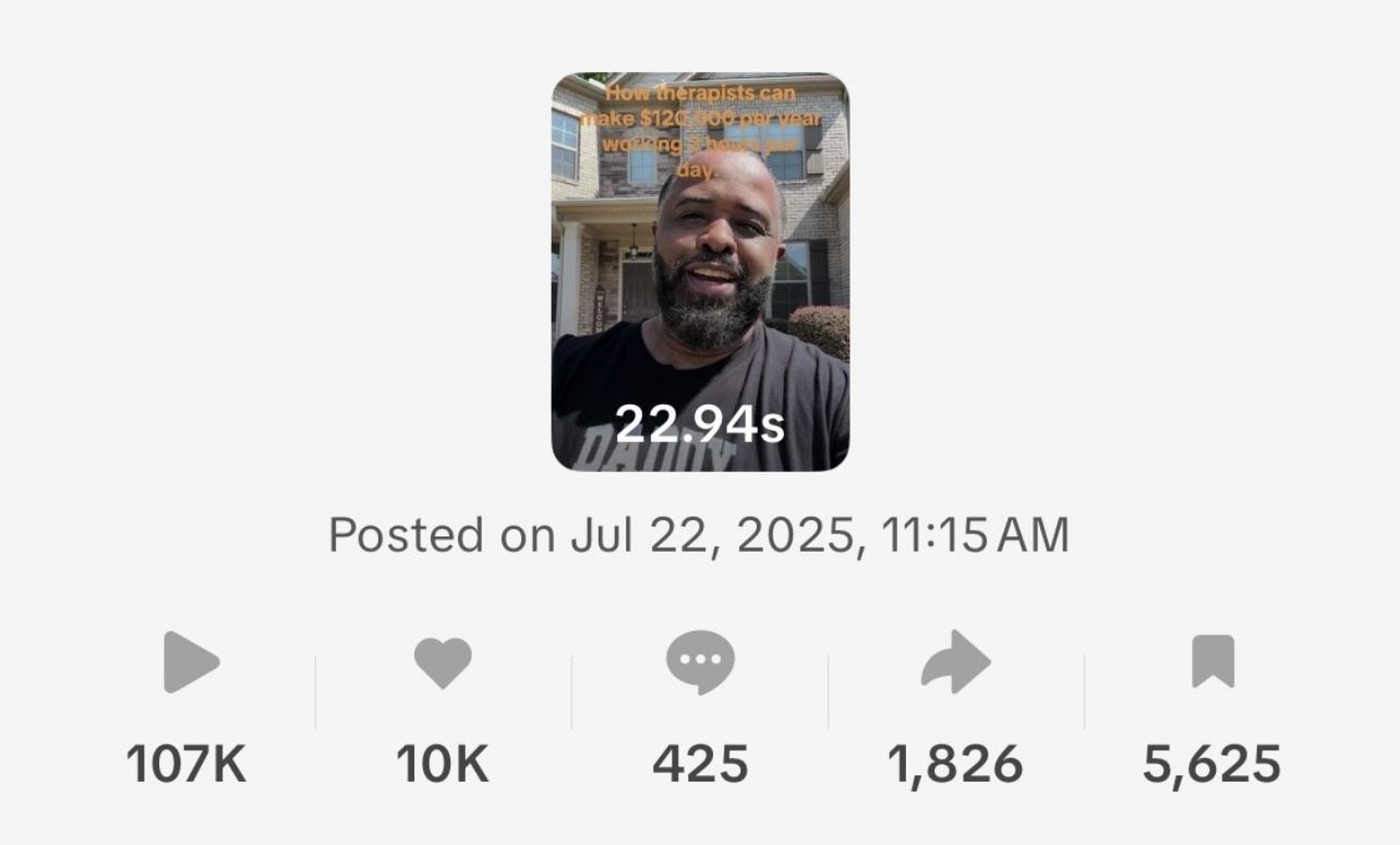 107K views with high engagement